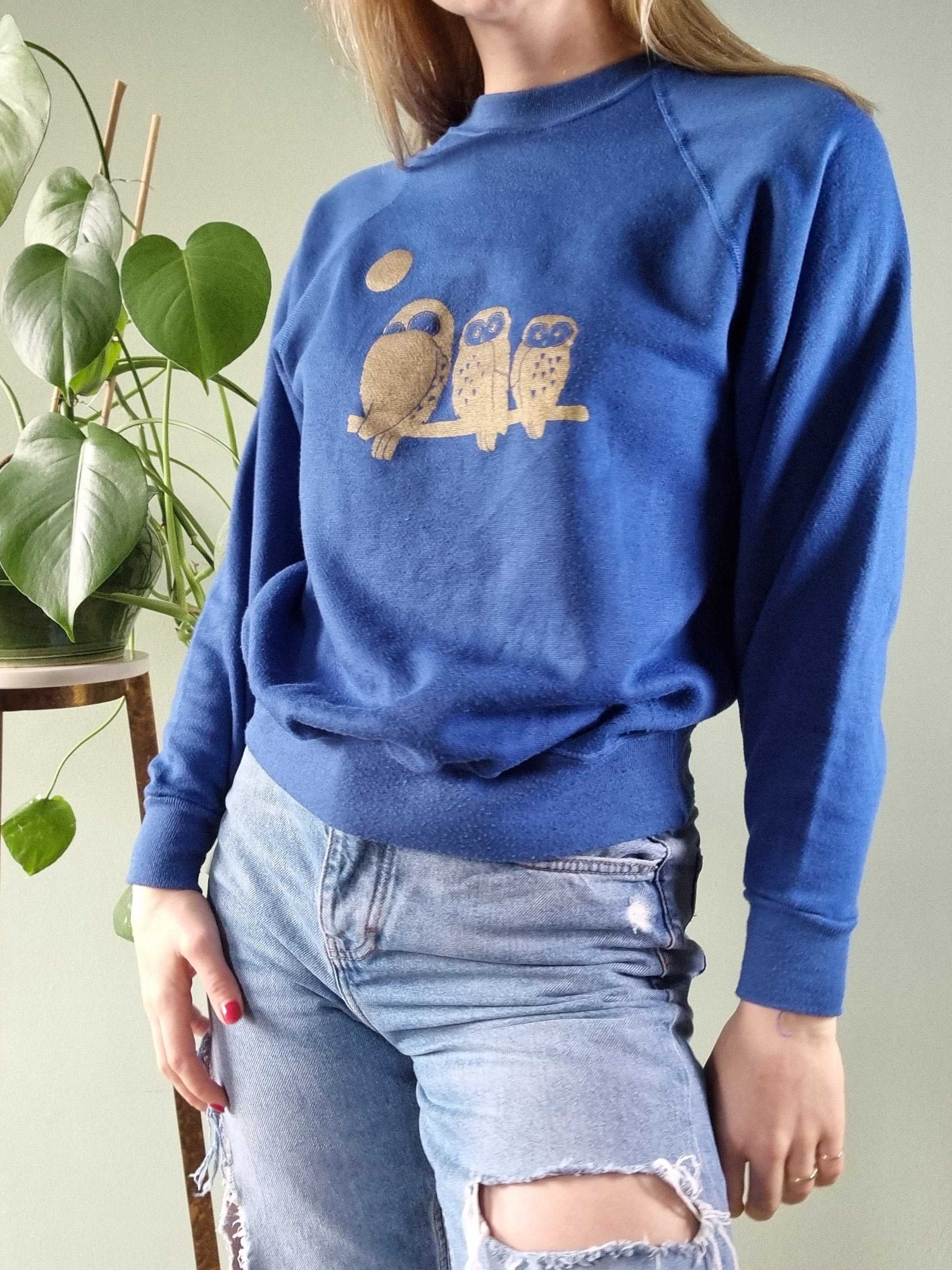Sweater uilen - S