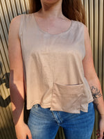 Afbeelding in Gallery-weergave laden, Gouden top met slangenprint | M/L
