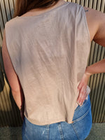 Afbeelding in Gallery-weergave laden, Gouden top met slangenprint | M/L
