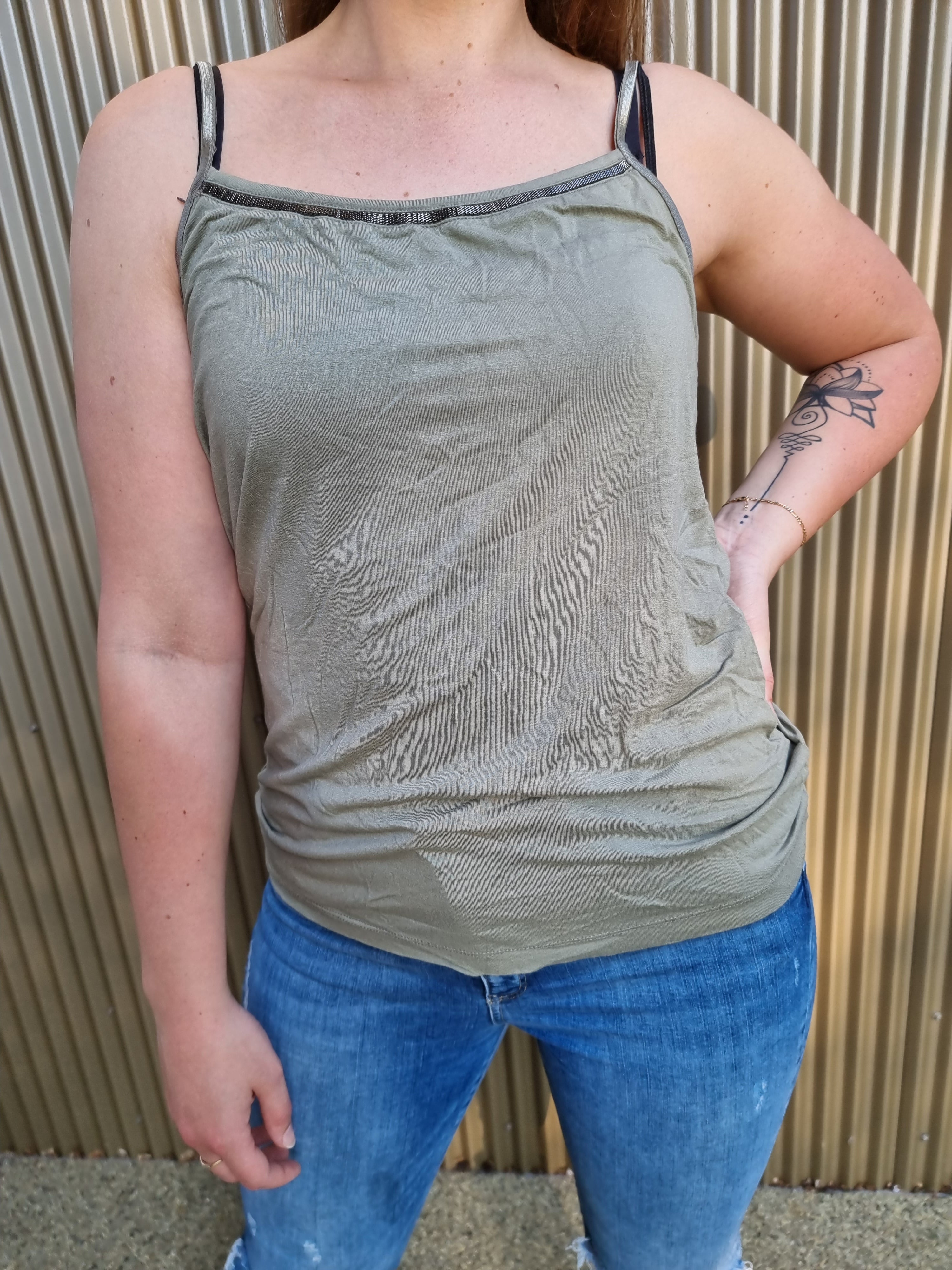 Groene top | L/XL