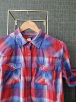 Afbeelding in Gallery-weergave laden, Overhemd roodwitblauw | S

