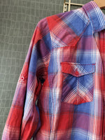 Afbeelding in Gallery-weergave laden, Overhemd roodwitblauw | S
