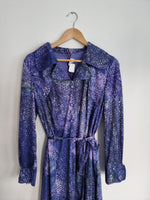 Afbeelding in Gallery-weergave laden, Paarse vintage jurk | M
