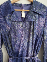 Afbeelding in Gallery-weergave laden, Paarse vintage jurk | M
