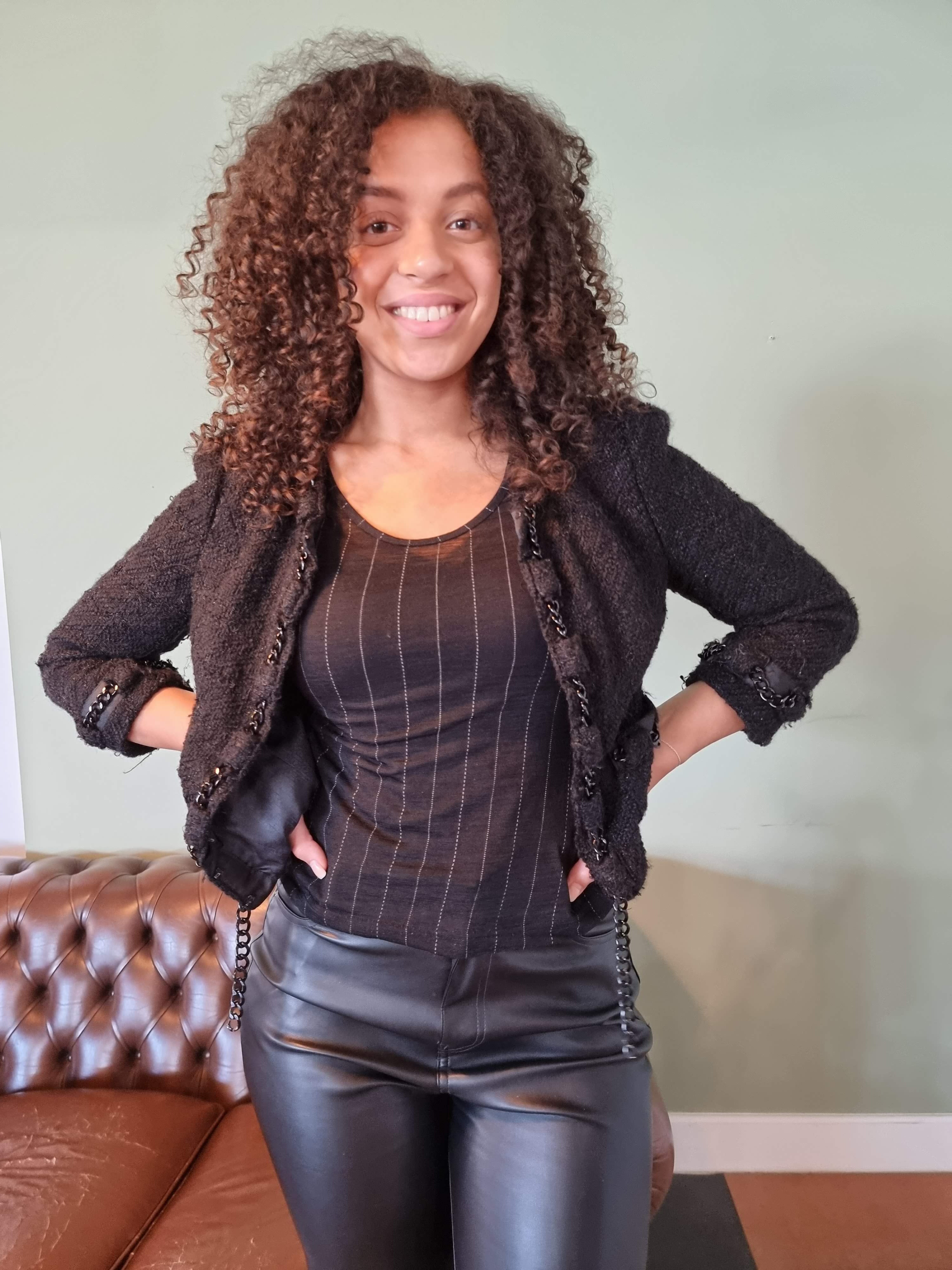 Zwarte blazer | S