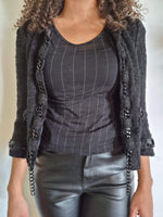 Afbeelding in Gallery-weergave laden, Zwarte blazer | S

