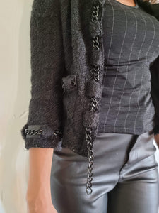 Zwarte blazer | S