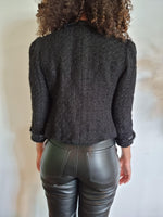 Afbeelding in Gallery-weergave laden, Zwarte blazer | S
