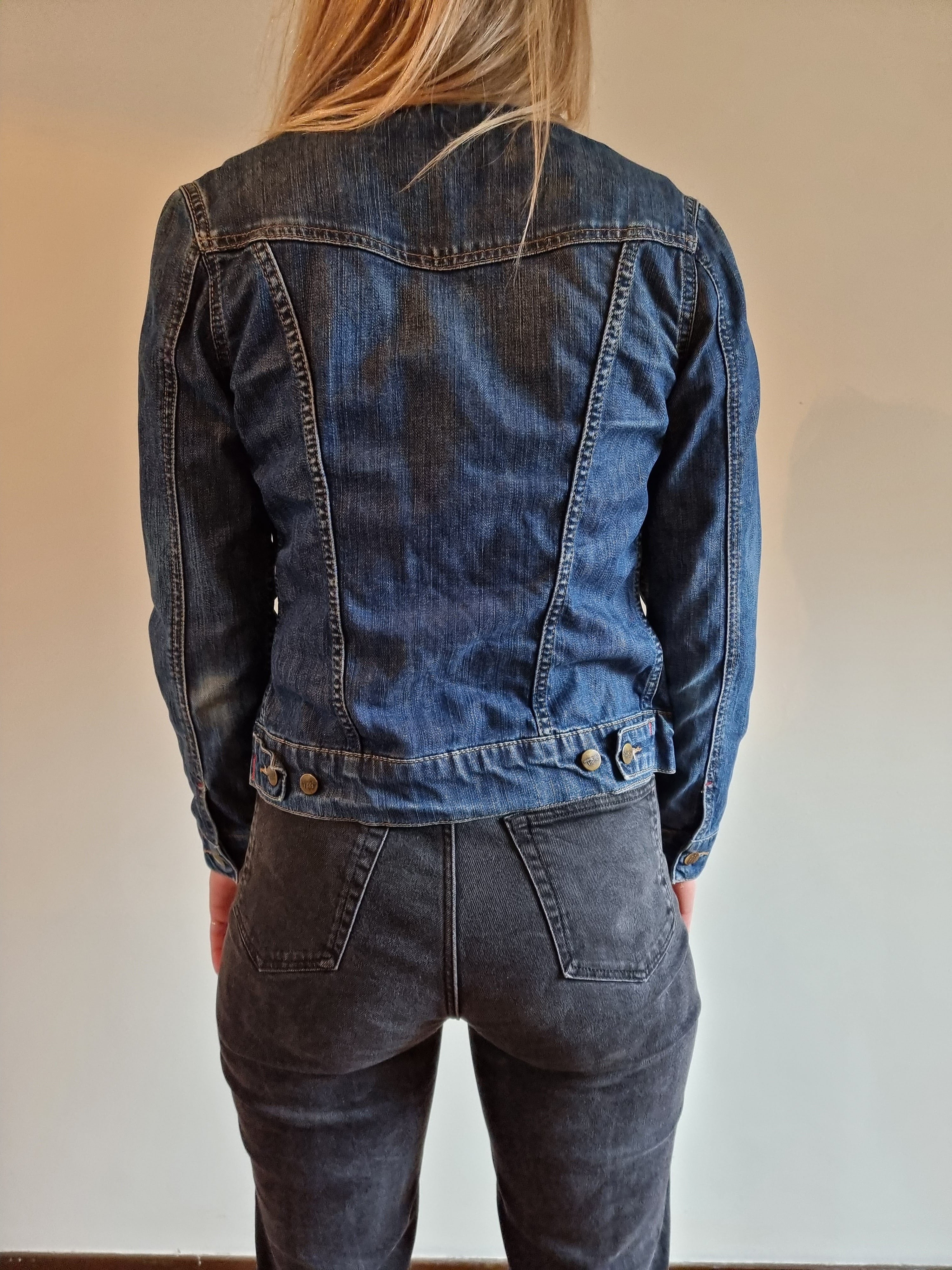 Spijkerjasje denim blauw | maat M