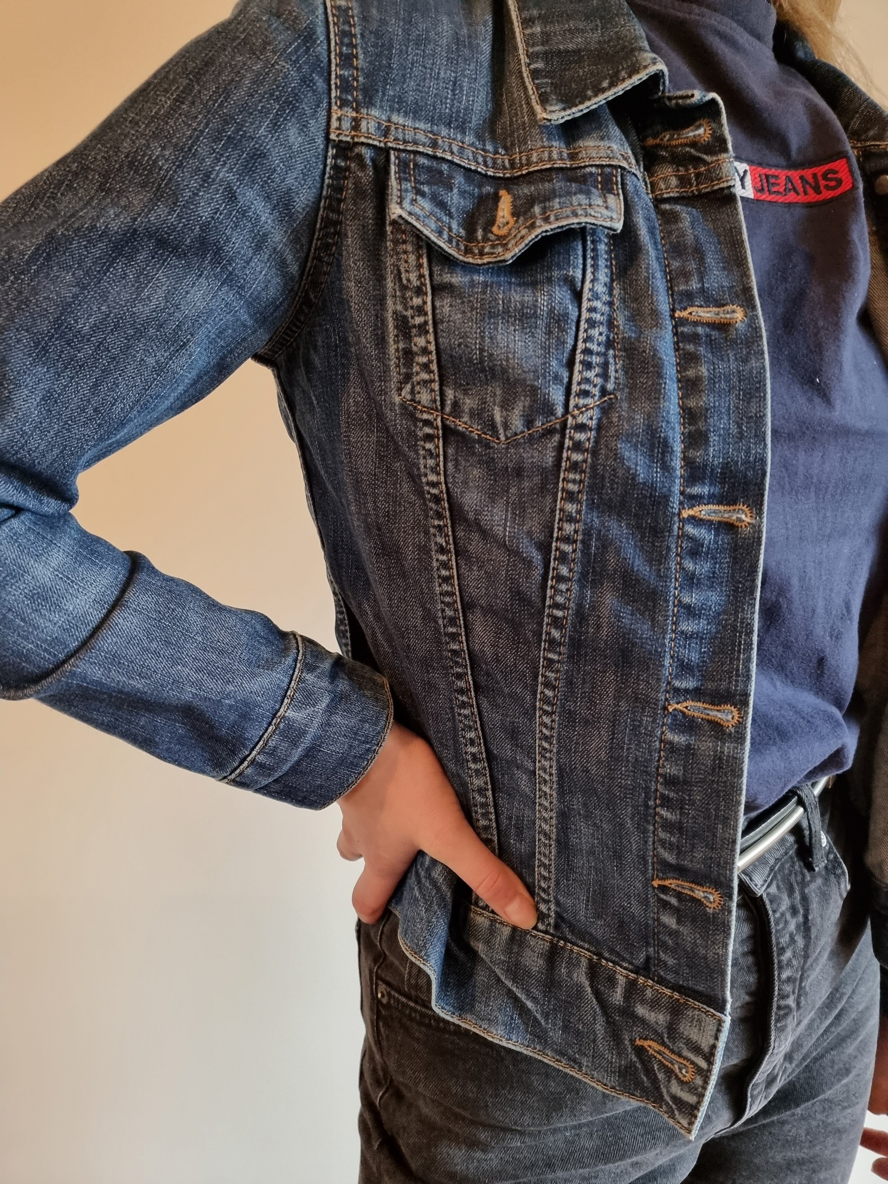 Spijkerjasje denim blauw | maat M