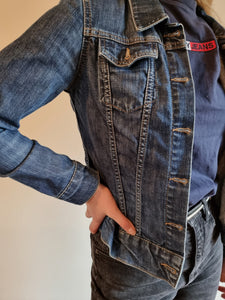 Spijkerjasje denim blauw | maat M