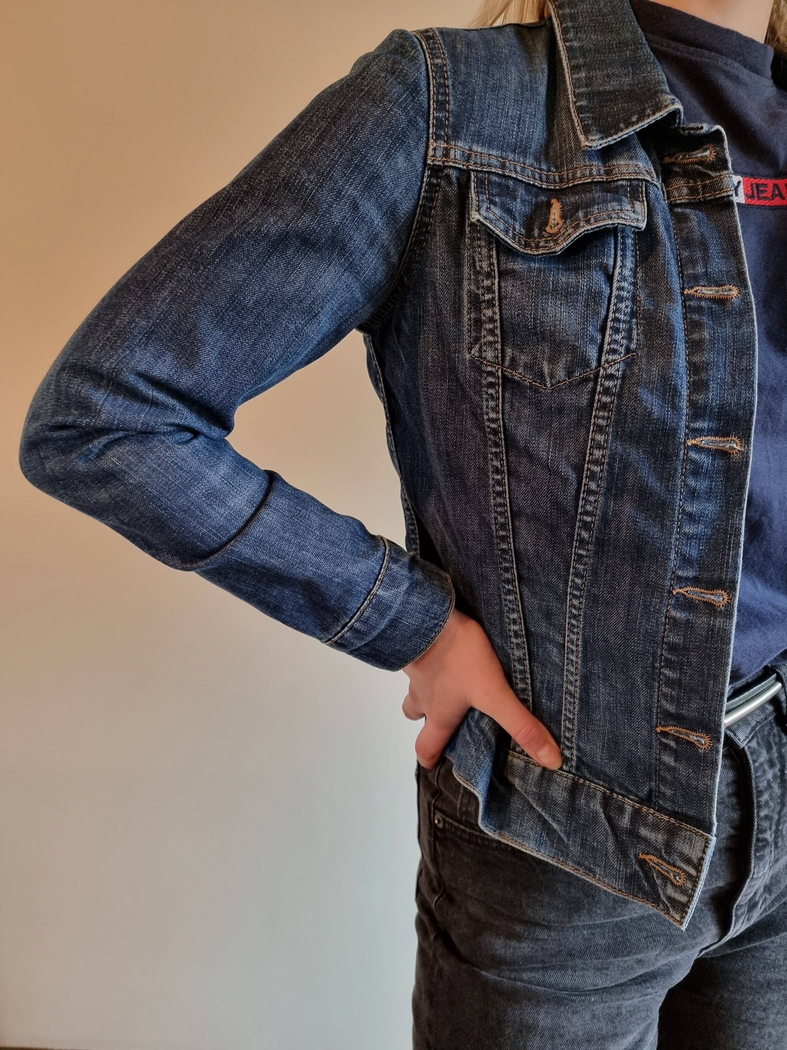 Spijkerjasje denim blauw | maat M