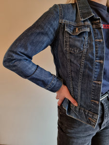 Spijkerjasje denim blauw | maat M