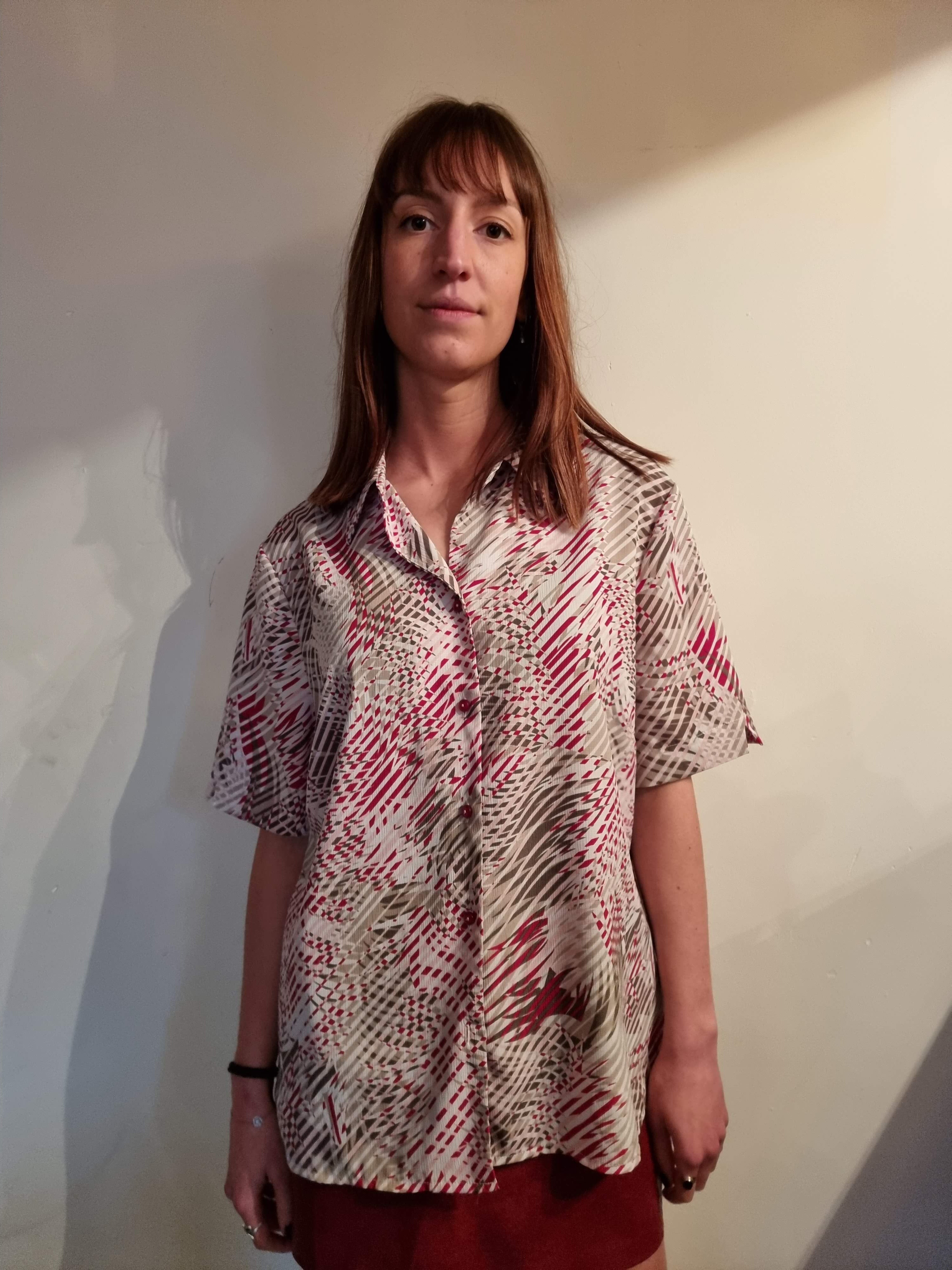 Blouse met print | XL